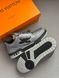 Кросівки Louis Vuitton Skate Sneaker Grey Black 24136-Сірий-41 фото 9