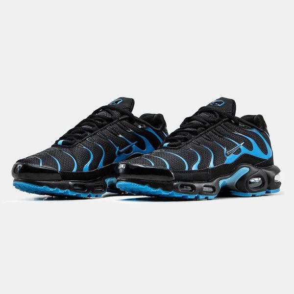 Кросівки Nike Air Max Plus TN Black Blue White 13495-Чорний-36 фото