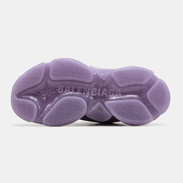 Кросівки Balenciaga Triple S Clear Sole Purple 11233-Фіолетовий-36 фото
