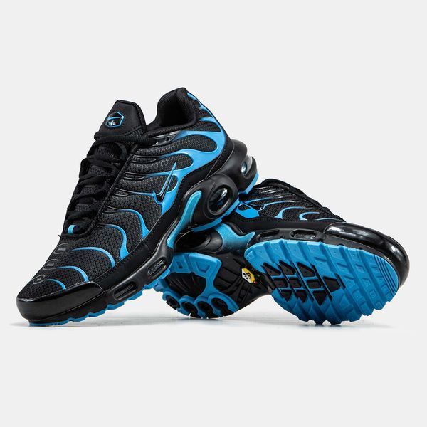 Кросівки Nike Air Max Plus TN Black Blue White 13495-Чорний-36 фото