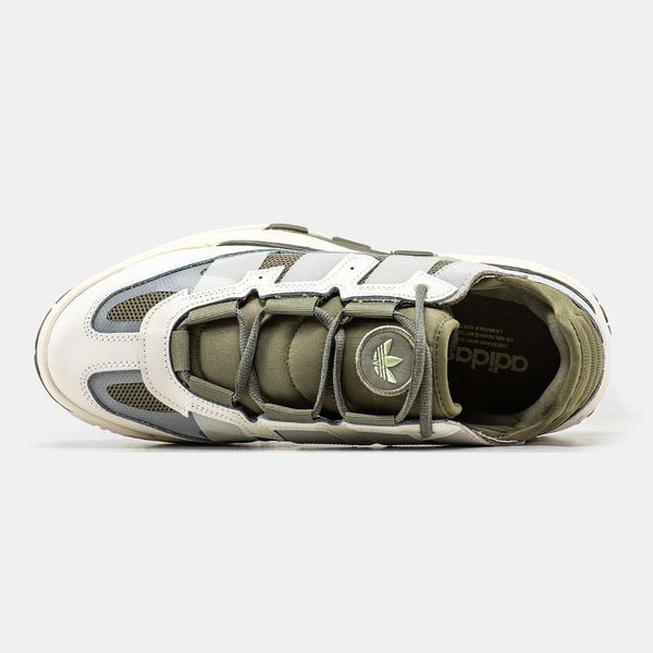 Кросівки Adidas Niteball Off White Orbit Green 09472-Бежевий-38 фото