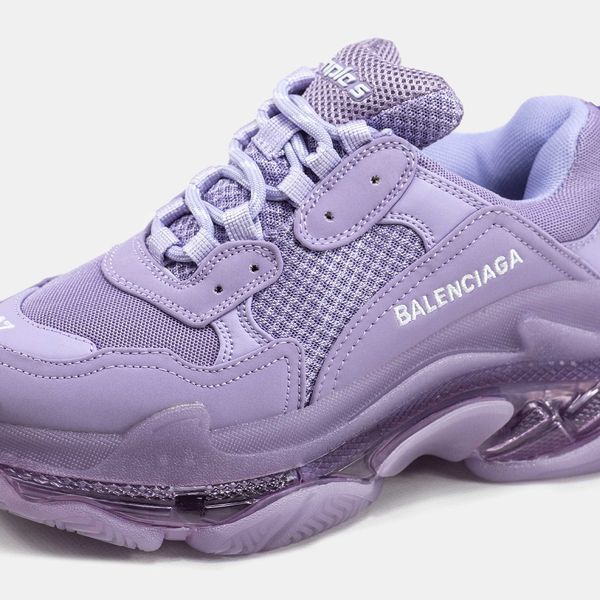 Кросівки Balenciaga Triple S Clear Sole Purple 11233-Фіолетовий-36 фото