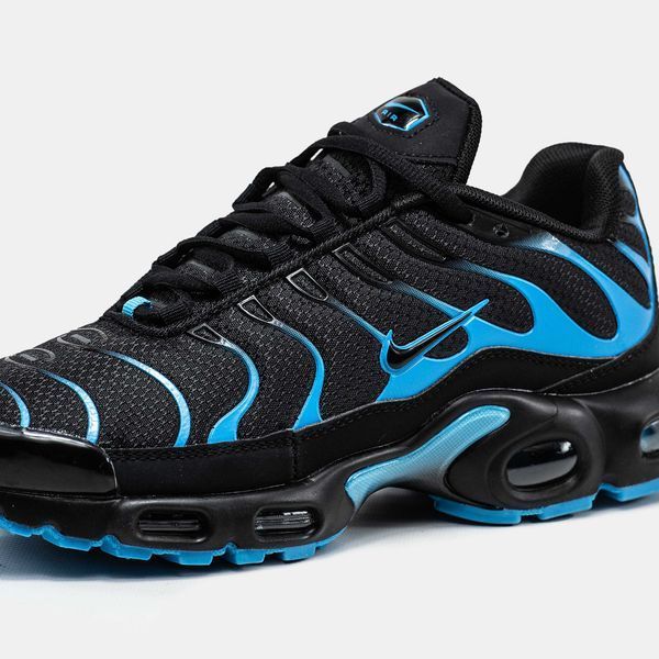 Кросівки Nike Air Max Plus TN Black Blue White 13495-Чорний-36 фото