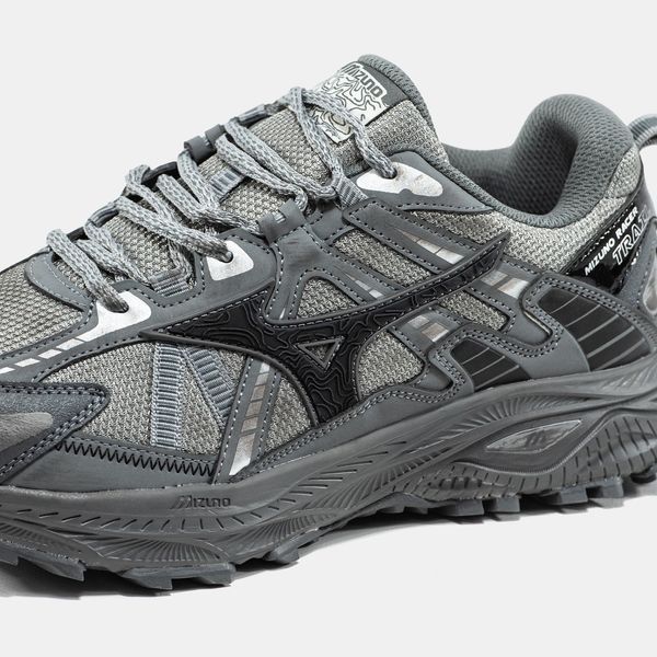 Кросівки Mizuno Racer Trail Grey 23248-Сірий-40 фото