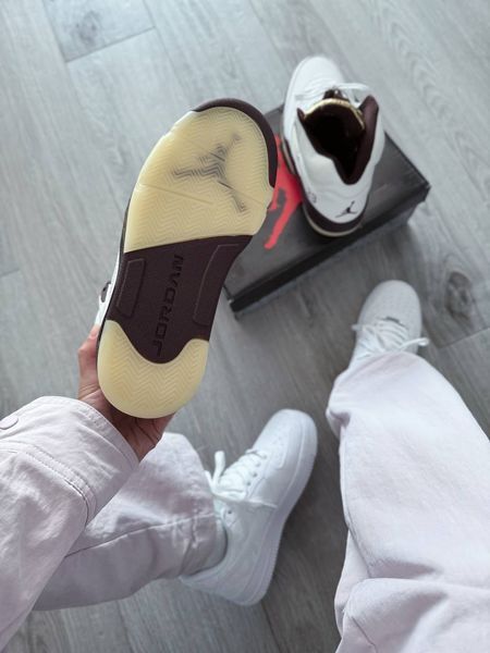 Кросівки Nike Air Jordan 5 Retro Golden Ticket 22501-Білий-41 фото