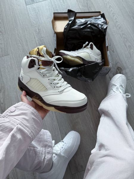 Кросівки Nike Air Jordan 5 Retro Golden Ticket 22501-Білий-41 фото