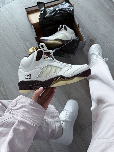 Кросівки Nike Air Jordan 5 Retro Golden Ticket 22501-Білий-41 фото