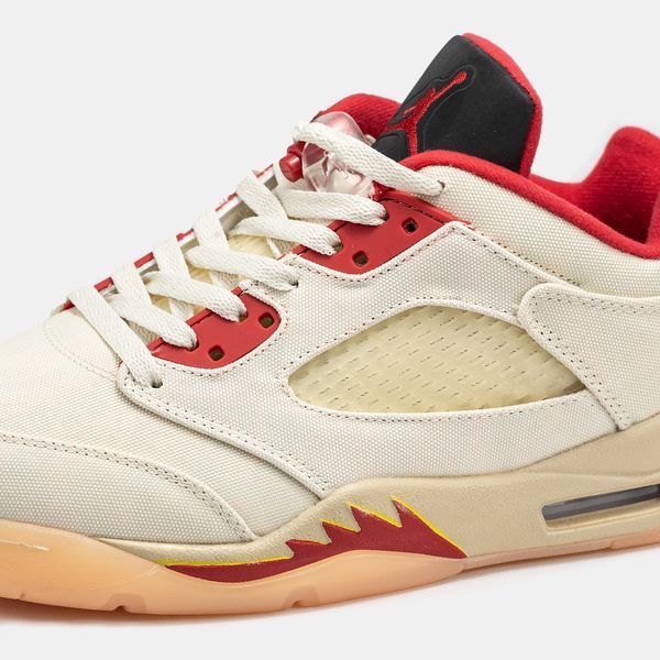 Кросівки Nike Air Jordan 5 Low Chinese New Year 19623-Бежевий-36 фото