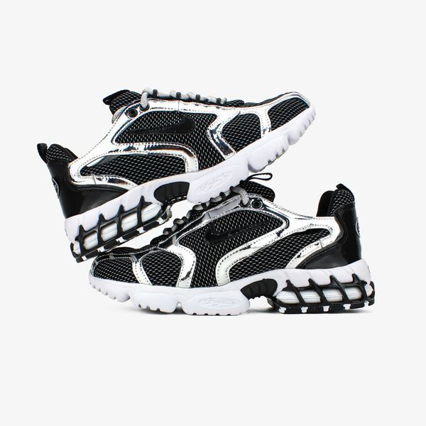 Кросівки Nike x Stussy Air Zoom Spiridon Cage 2 02076-Сріблястий-36 фото