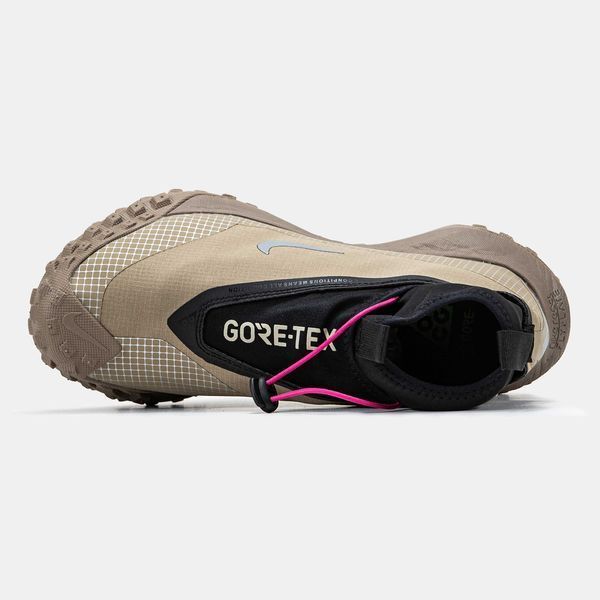 Кросівки Nike ACG Mountain Fly Gore-Tex Beige Black 10007-Коричневий-36 фото
