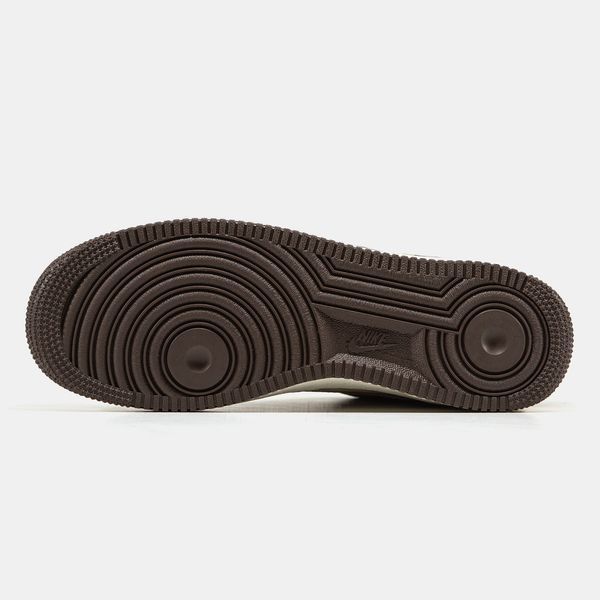 Кросівки Nike Air Force 1 x Undefeated Brown Beige 24173-Коричневий-41 фото