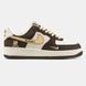 Кросівки Nike Air Force 1 x Undefeated Brown Beige 24173-Коричневий-41 фото 5