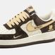 Кросівки Nike Air Force 1 x Undefeated Brown Beige 24173-Коричневий-41 фото 4