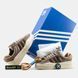 Кросівки Adidas Campus x Bad Bunny Brown Beige 13345-Коричневий-40 фото 4