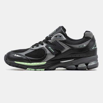Кросівки New Balance 2002R Black Silver Green 09450-Чорний-41 фото