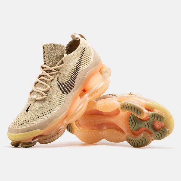 Кросівки Nike Air Max Scorpion Flyknit Beige Orange 11262-Бежевий-36 фото