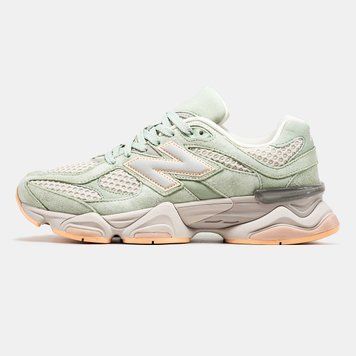 Кросівки New Balance 9060 Mint Grey Orange 14899-Зелений-36 фото
