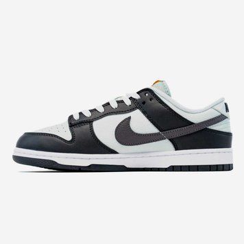 Кросівки Nike Dunk Low Black Total Orange Mini Swoosh 16411-Чорний-41 фото