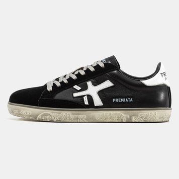 Кросівки Premiata Steven Black White Premium 23532-Чорний-36 фото