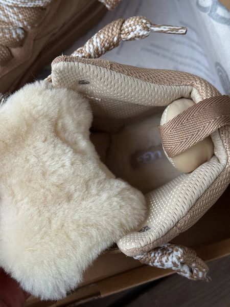 Уггі UGG Lowmel Sneaker High Beige 23094-Бежевий-36 фото