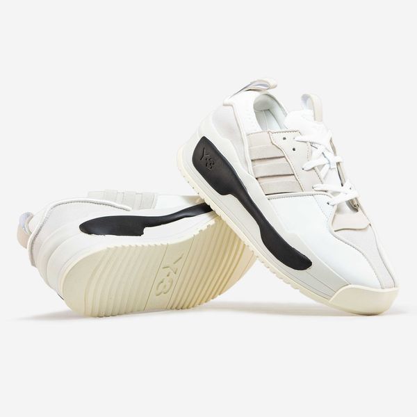 Кросівки Adidas Y-3 Rivalry White Beige Black 17282-Бежевий-36 фото