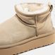 Уггі Ugg Classic Ultra Mini Platform Beige 13420-Бежевий-36 фото 4