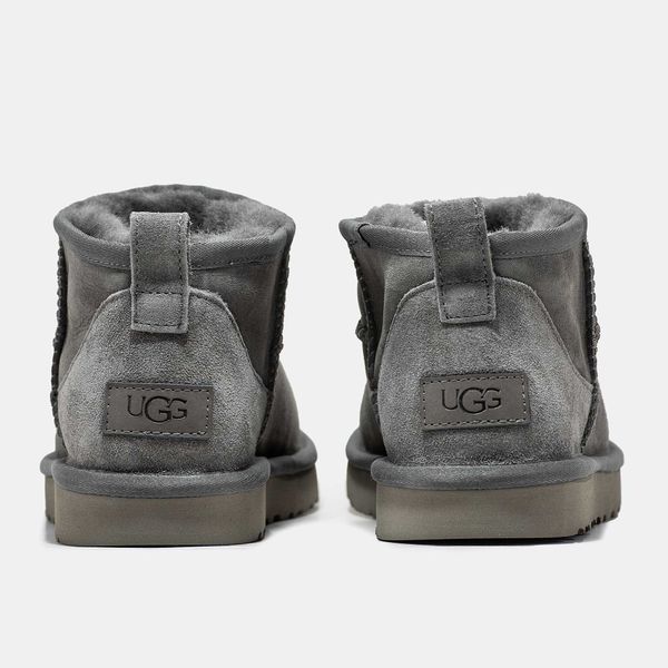 Уггі UGG Ultra Mini Gray 04986-Сірий-36 фото