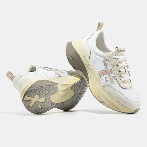 Кросівки Premiata HILL White Beige 23660-Білий-36 фото