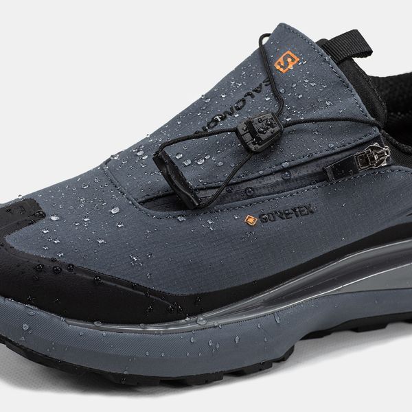 Кросівки Salomon Odyssey Gore-Tex Grey Black 18195-Сірий-36 фото