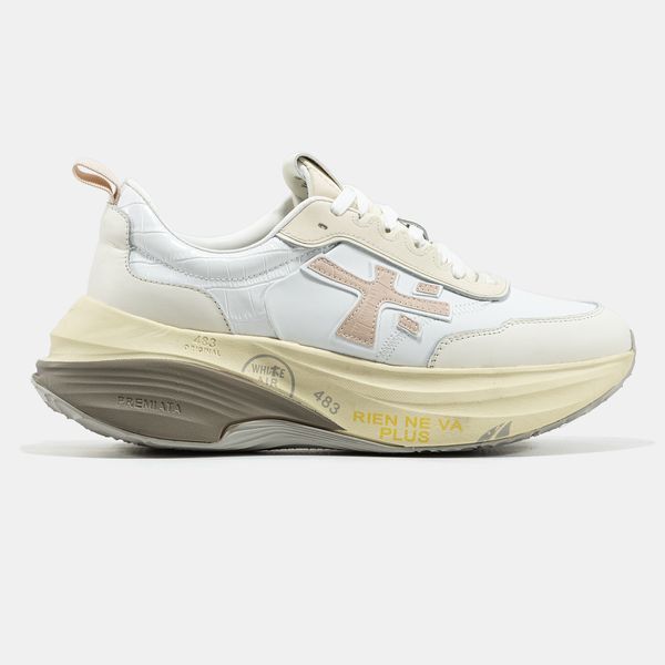 Кросівки Premiata HILL White Beige 23660-Білий-36 фото