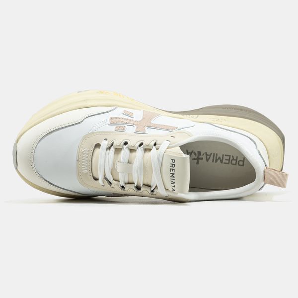 Кросівки Premiata HILL White Beige 23660-Білий-36 фото