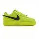 Кросівки Nike Air Force 1 Low x AMBUSH Flash Lime 23095-Зелений-36 фото 2