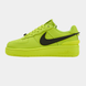 Кросівки Nike Air Force 1 Low x AMBUSH Flash Lime 23095-Зелений-36 фото 1