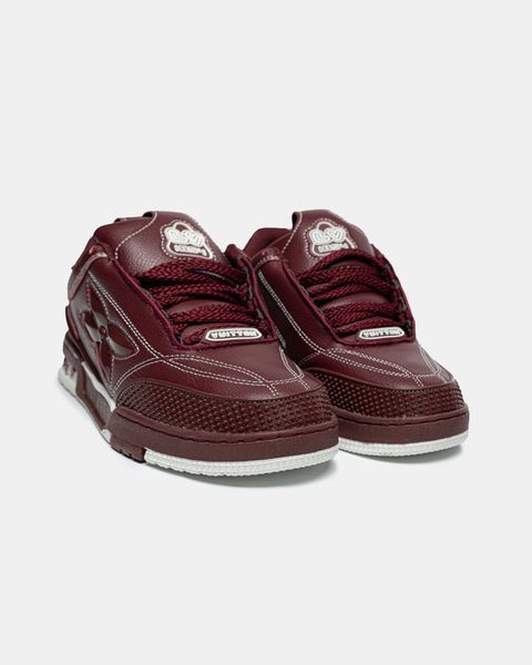 Кросівки Louis Vuitton Skate Sneaker Bugrundy 24294-Бордовий-41 фото