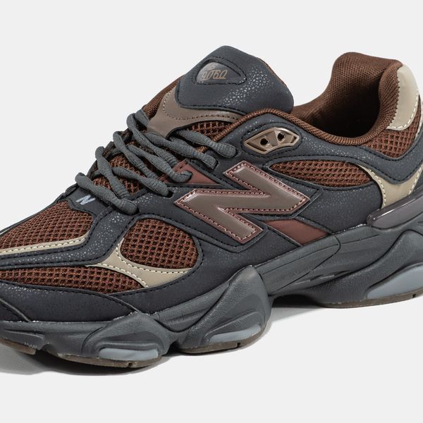 Кросівки New Balance 9060 Brown Black 21652-Мультиколір-40 фото