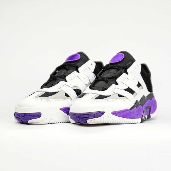 Кросівки Adidas Niteball White Violet 05982-Мультиколір-36 фото