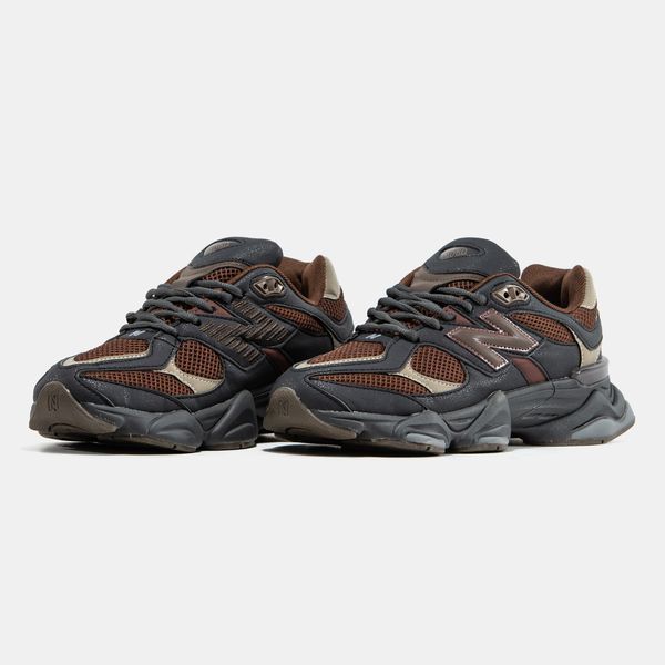 Кросівки New Balance 9060 Brown Black 21652-Мультиколір-40 фото