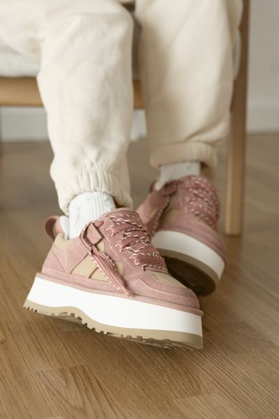 Уггі UGG Astromel Pink Beige Termo 23040-Рожевий-38 фото