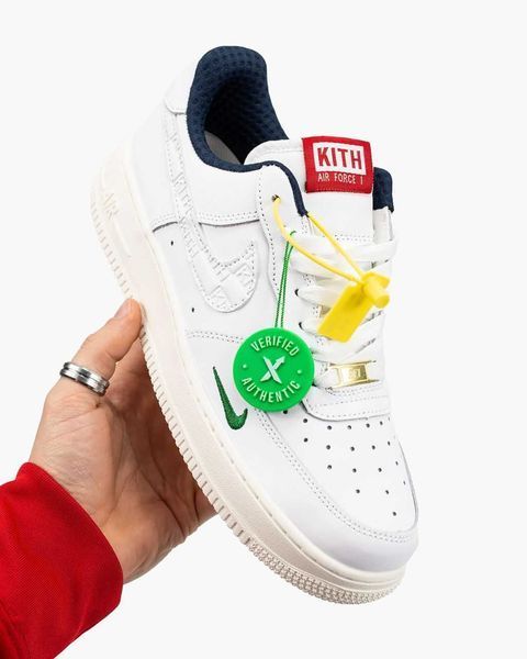 Кросівки Nike Force Kith x Nike Air Force 1 05847-Білий-39 фото