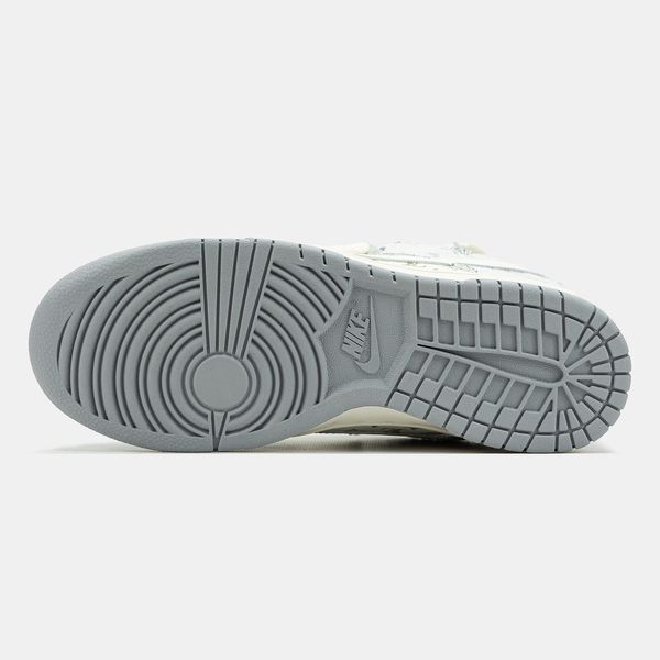Кросівки Nike SB x Louis Vuitton White Grey 19470-Сірий-38 фото
