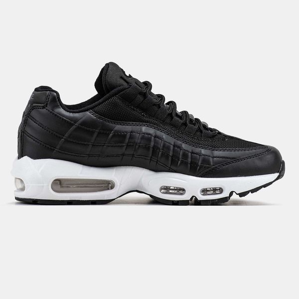 Кросівки Nike Air Max 95 Black White 17864-Чорний-36 фото
