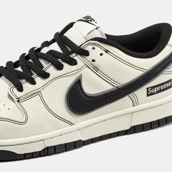 Кросівки Nike SB Dunk Low x Supreme Beige Black 24167-Бежевий-36 фото