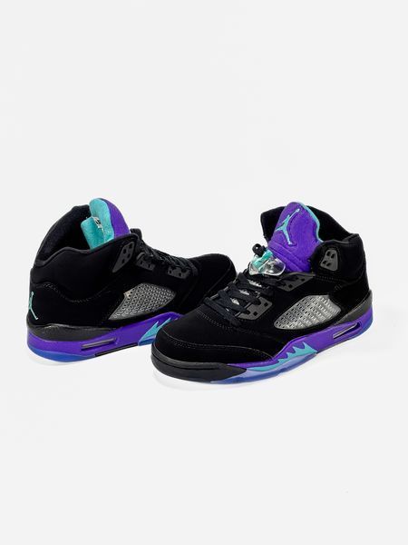 Кросівки Jordan Air Jordan 5 Retro Black Grape 19471-Чорний-40 фото