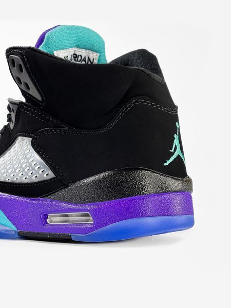 Кросівки Jordan Air Jordan 5 Retro Black Grape 19471-Чорний-40 фото