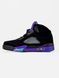 Кросівки Jordan Air Jordan 5 Retro Black Grape 19471-Чорний-40 фото 3