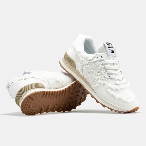 Кросівки New Balance 574 x MIU MIU WHITE 19418-Білий-37 фото