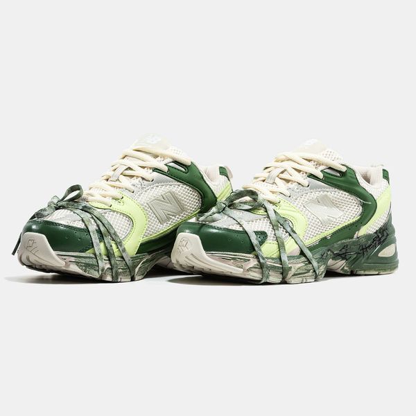 Кросівки New Balance 530 Custom Beige Green 23402-Мультиколір-36 фото