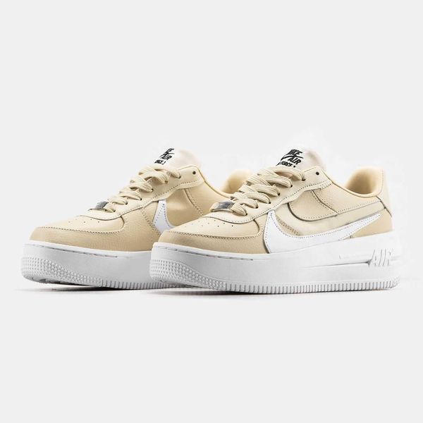 Кросівки Nike Air Force 1 PLT.AF.ORM Fossil 10510-Бежевий-36 фото