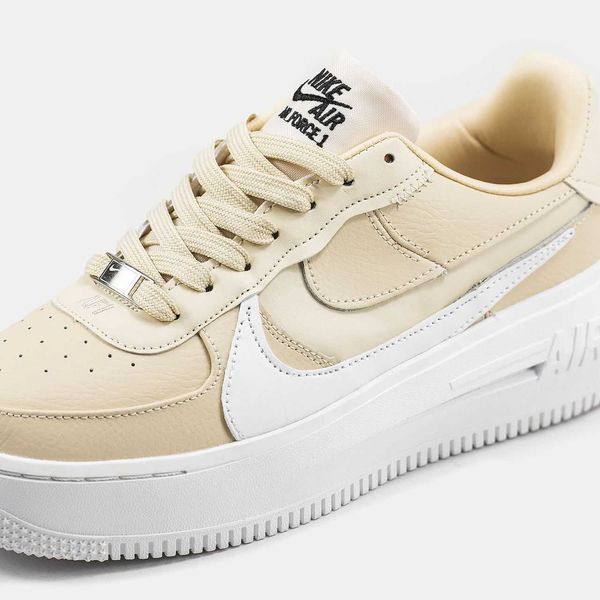 Кросівки Nike Air Force 1 PLT.AF.ORM Fossil 10510-Бежевий-36 фото