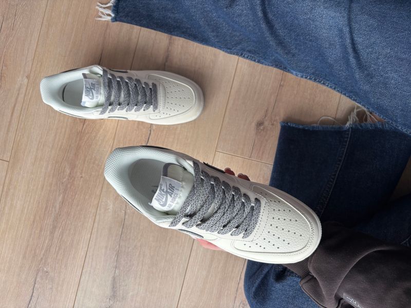 Кросівки Nike Air Force 1 Low x Undefeated White Grey 24313-Білий-44 фото
